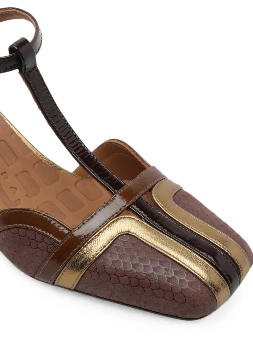 Chie Mihara Volai squared-toe pumps Bruin