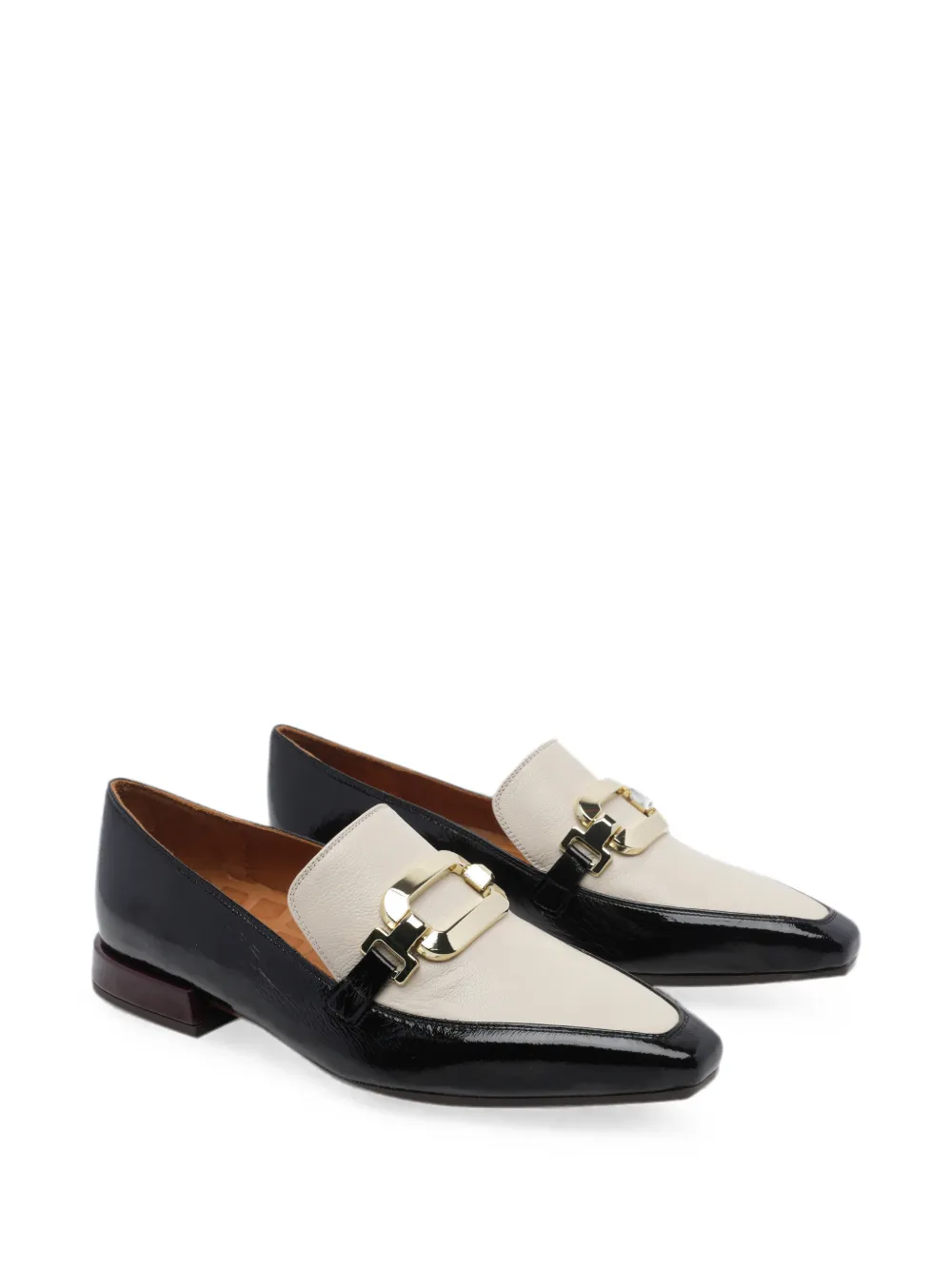 Chie Mihara Gildo buckle-detail loafers Zwart