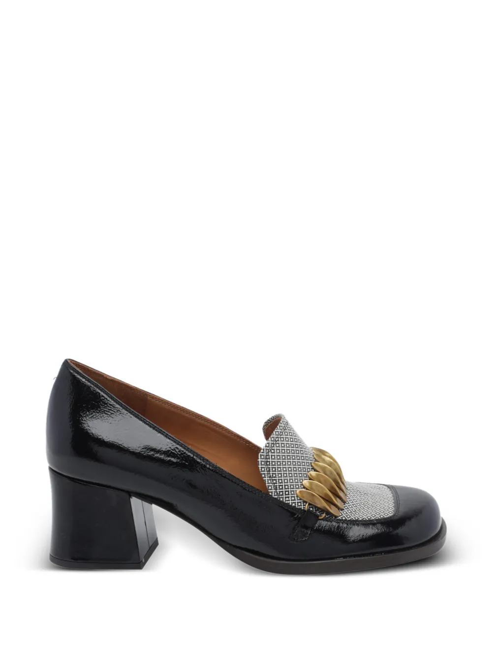 Chie Mihara Mocassini Tibro con decorazione - Nero
