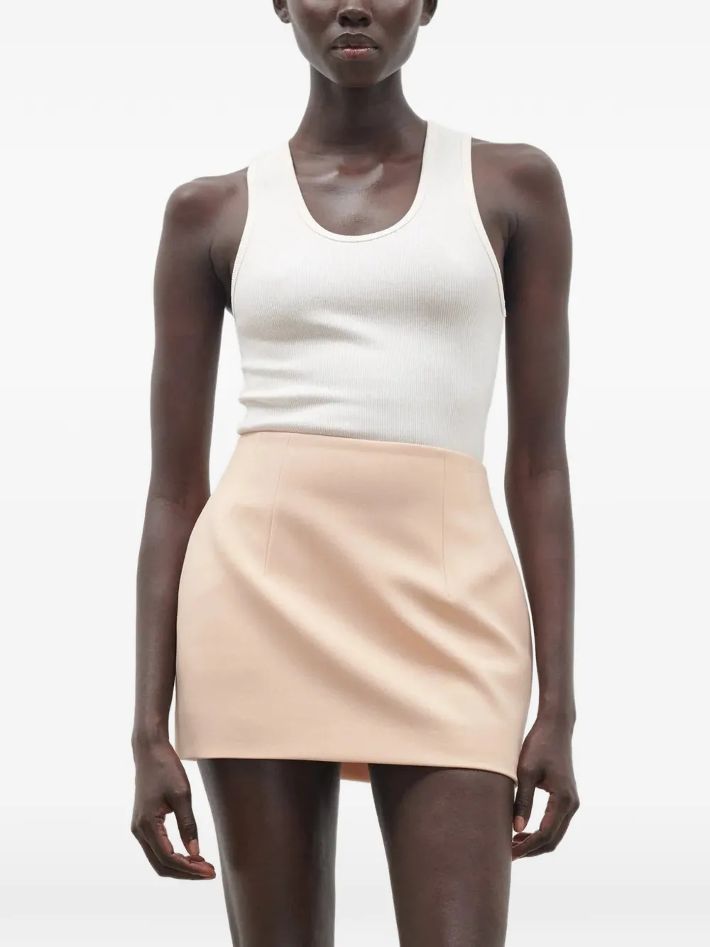 WARDROBE.NYC ribbed tank top - Toni neutri