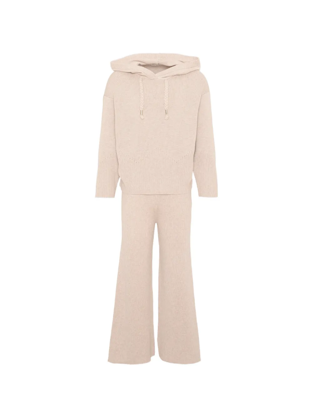 Mayoral knitted hooded tracksuit - Toni neutri