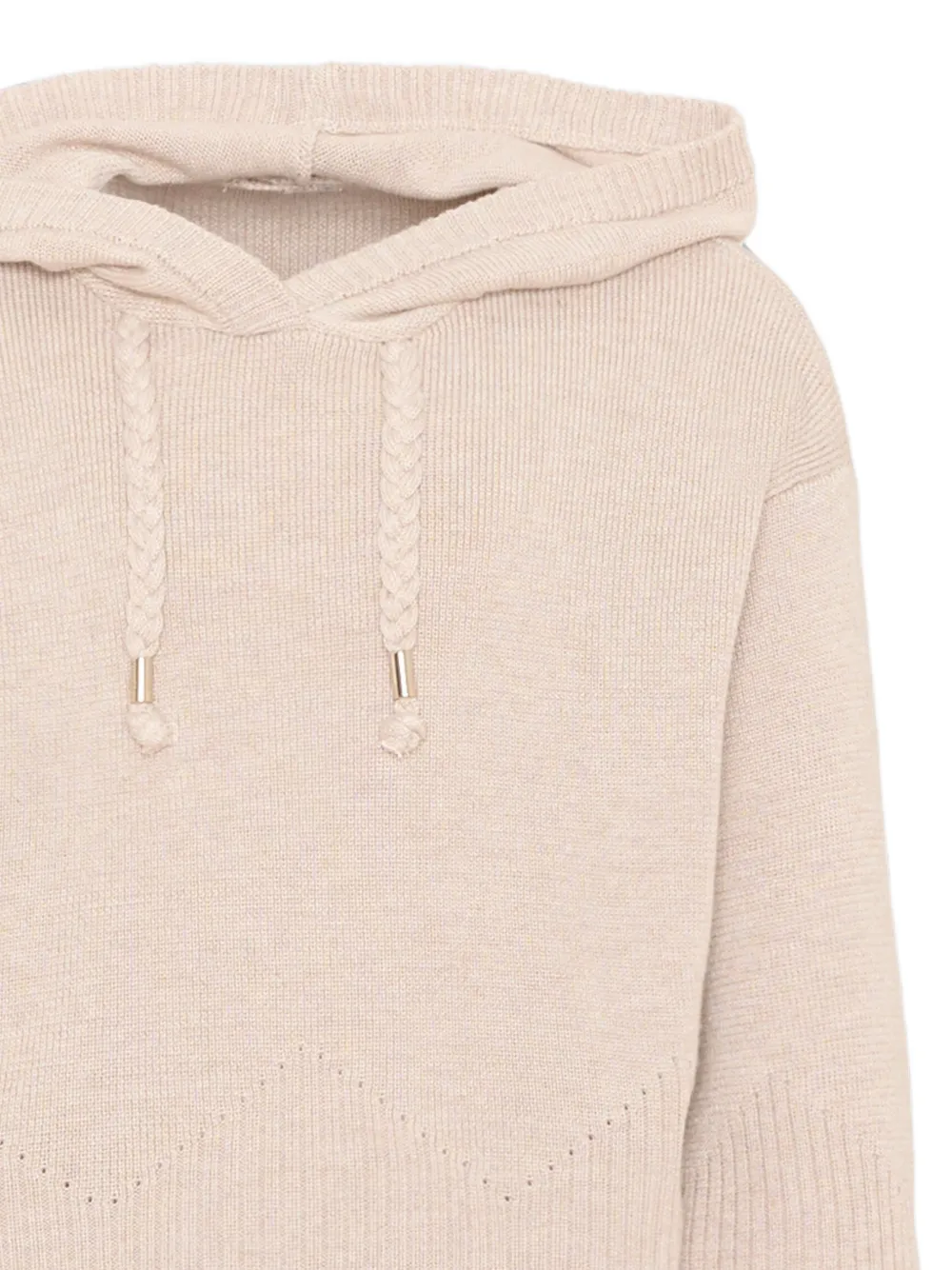 Mayoral Gebreid trainingspak met capuchon Beige
