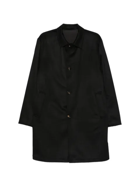 Kired manteau réversible à simple boutonnage et col italien
