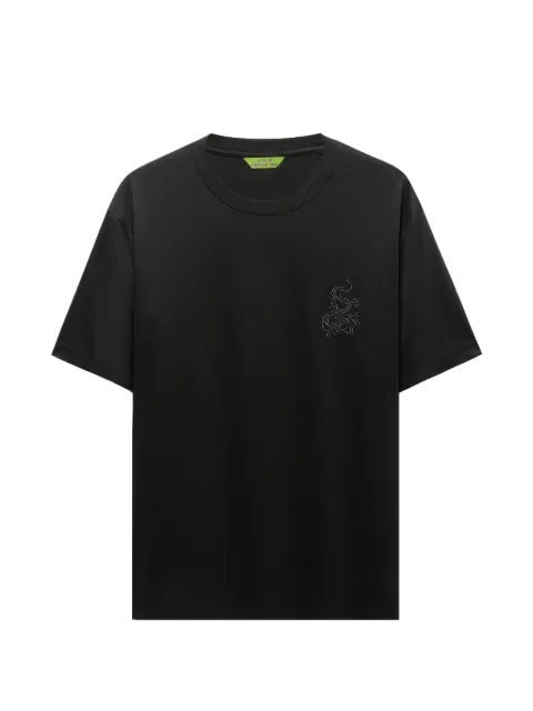 Shanghai Tang Dragon embroidered T-shirt