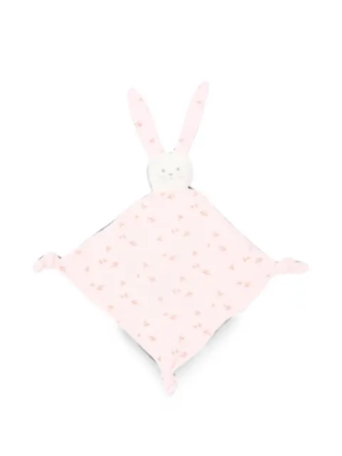 Petit Bateau floral-print rabbit-ear comforter