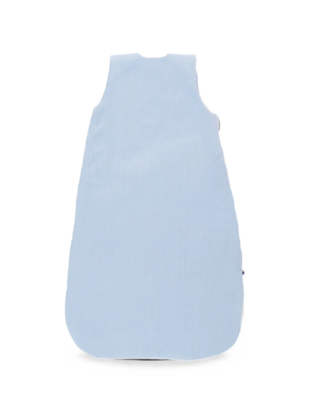 Petit Bateau Geribbelde slaapzak met geborduurd hart Blauw