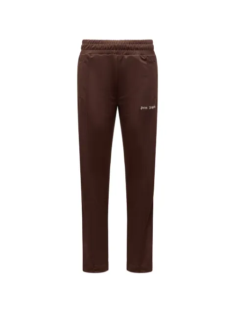 Palm Angels logo-print side-stripe track pants