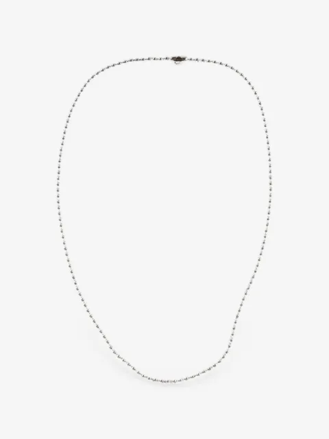 Chrome Hearts collar con esferas en cadena