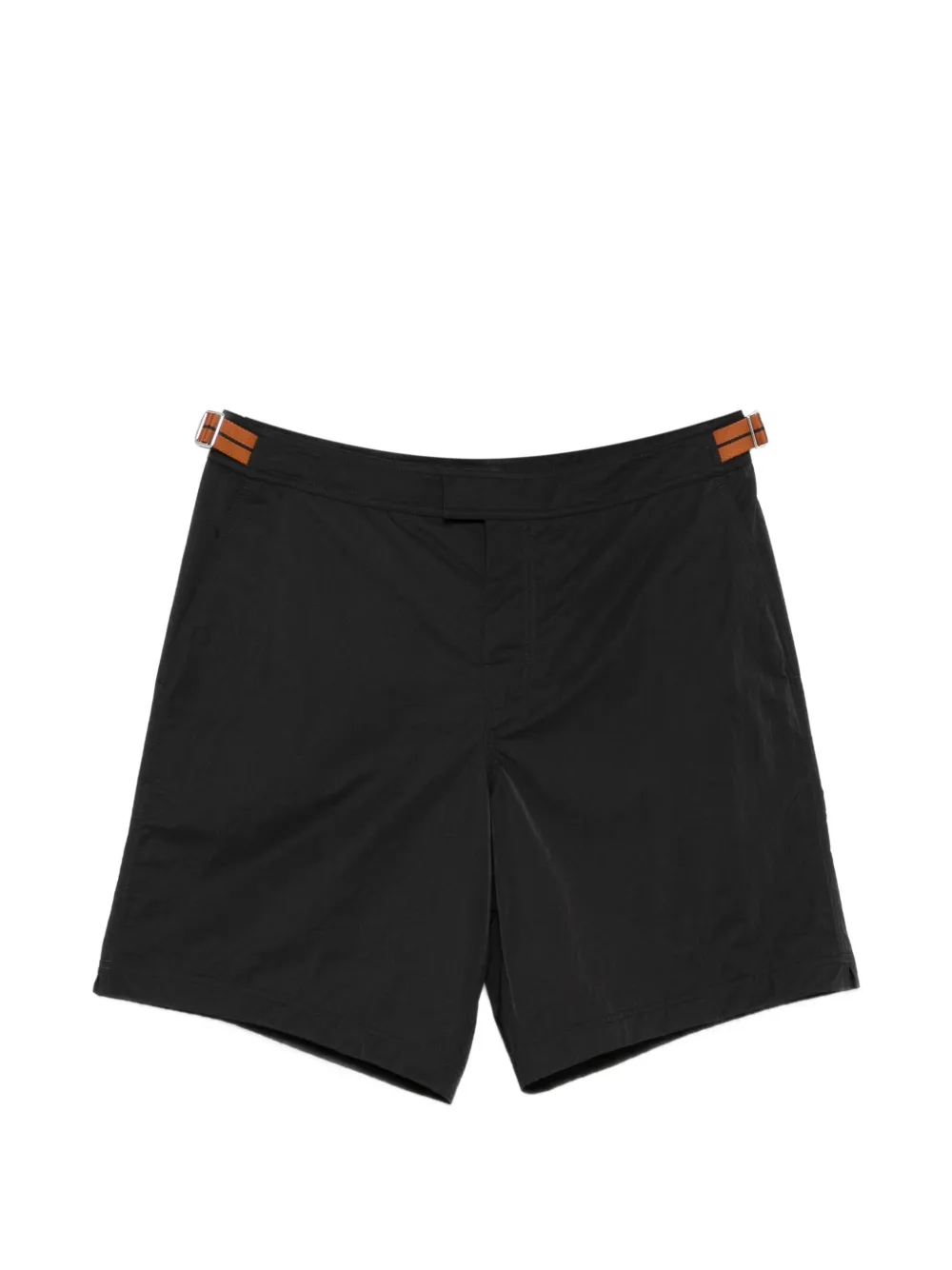 Zegna buckle-detail swim shorts - Nero