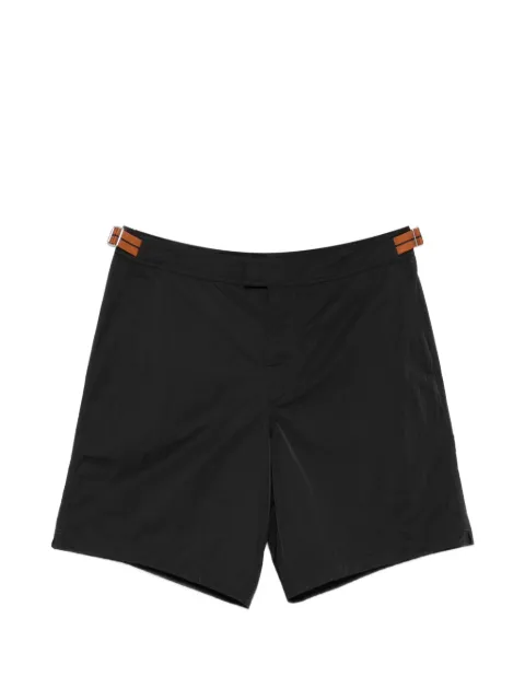 Zegna buckle-detail swim shorts