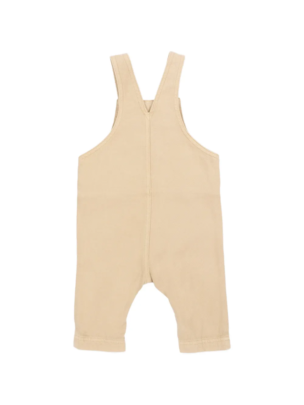 Petit Bateau Tuinbroek met knoopsluiting Beige