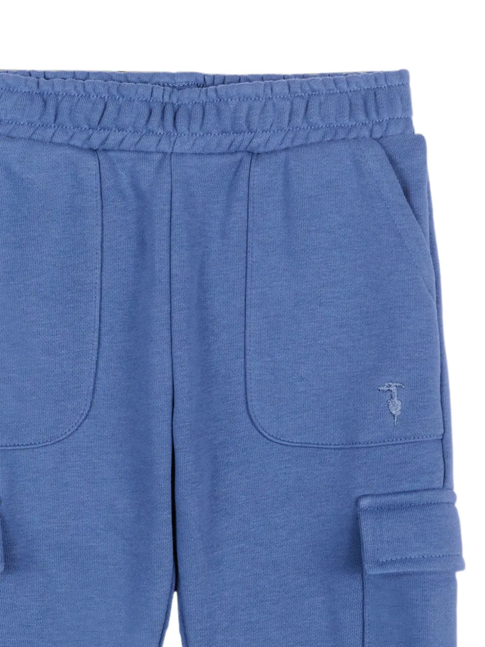 TRUSSARDI JUNIOR Trainingsbroek met geborduurd logo Blauw