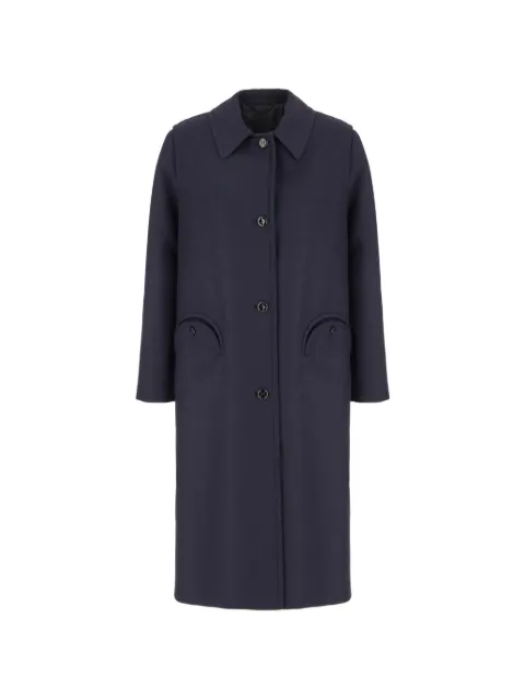 Blazé Milano virgin wool Smiley pocket coat