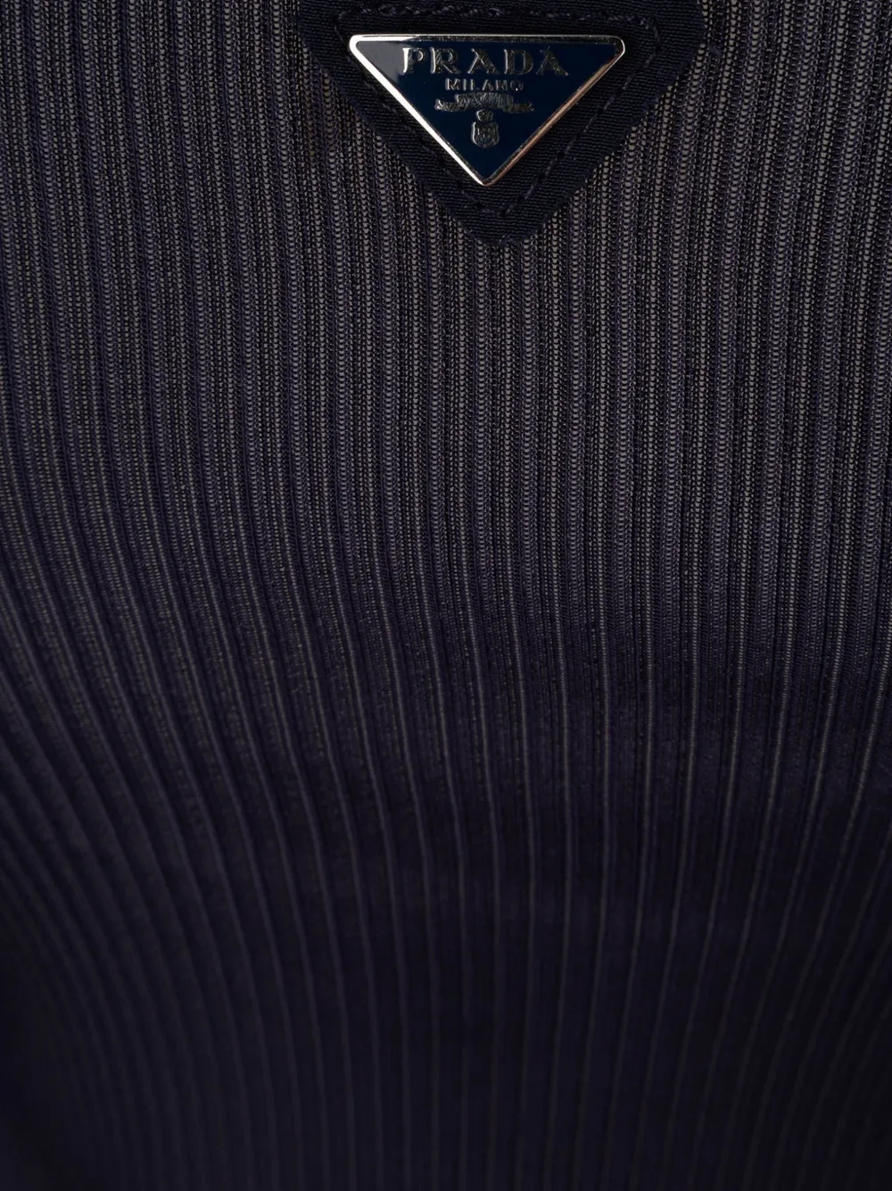 Prada Ribgebreide trui Blauw