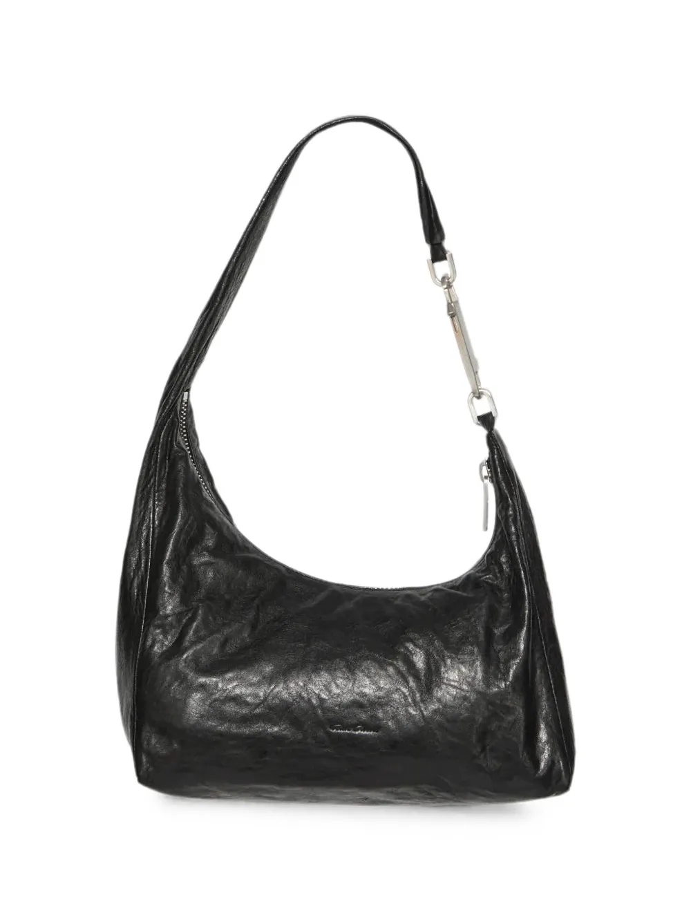 Rick Owens Small Gemini leather shoulder bag - Nero