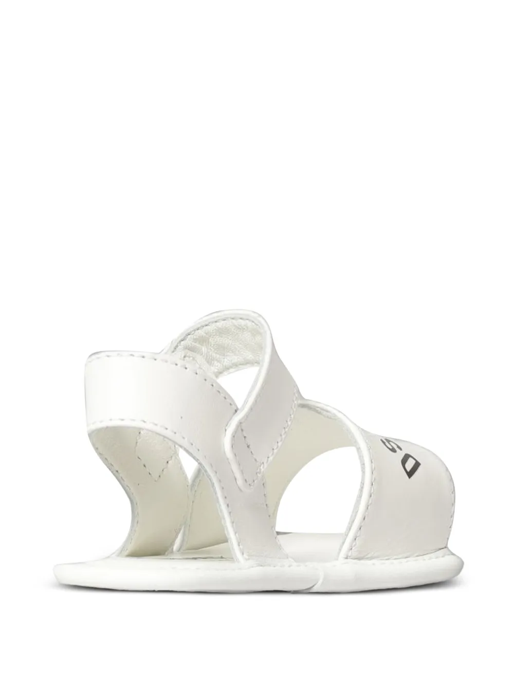 DSQUARED2 KIDS Sandalen met logoprint Wit