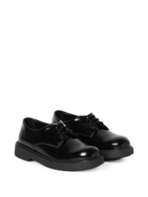 Emporio Armani Kids derbies à fini poli