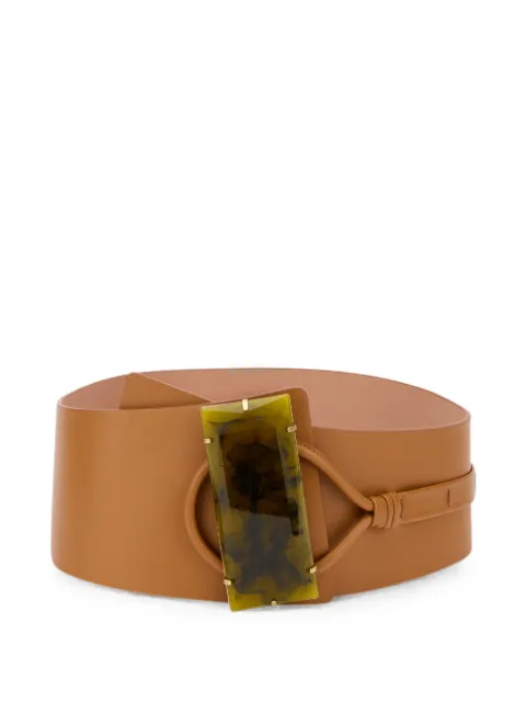 Alberta Ferretti buckle-fastening leather belt