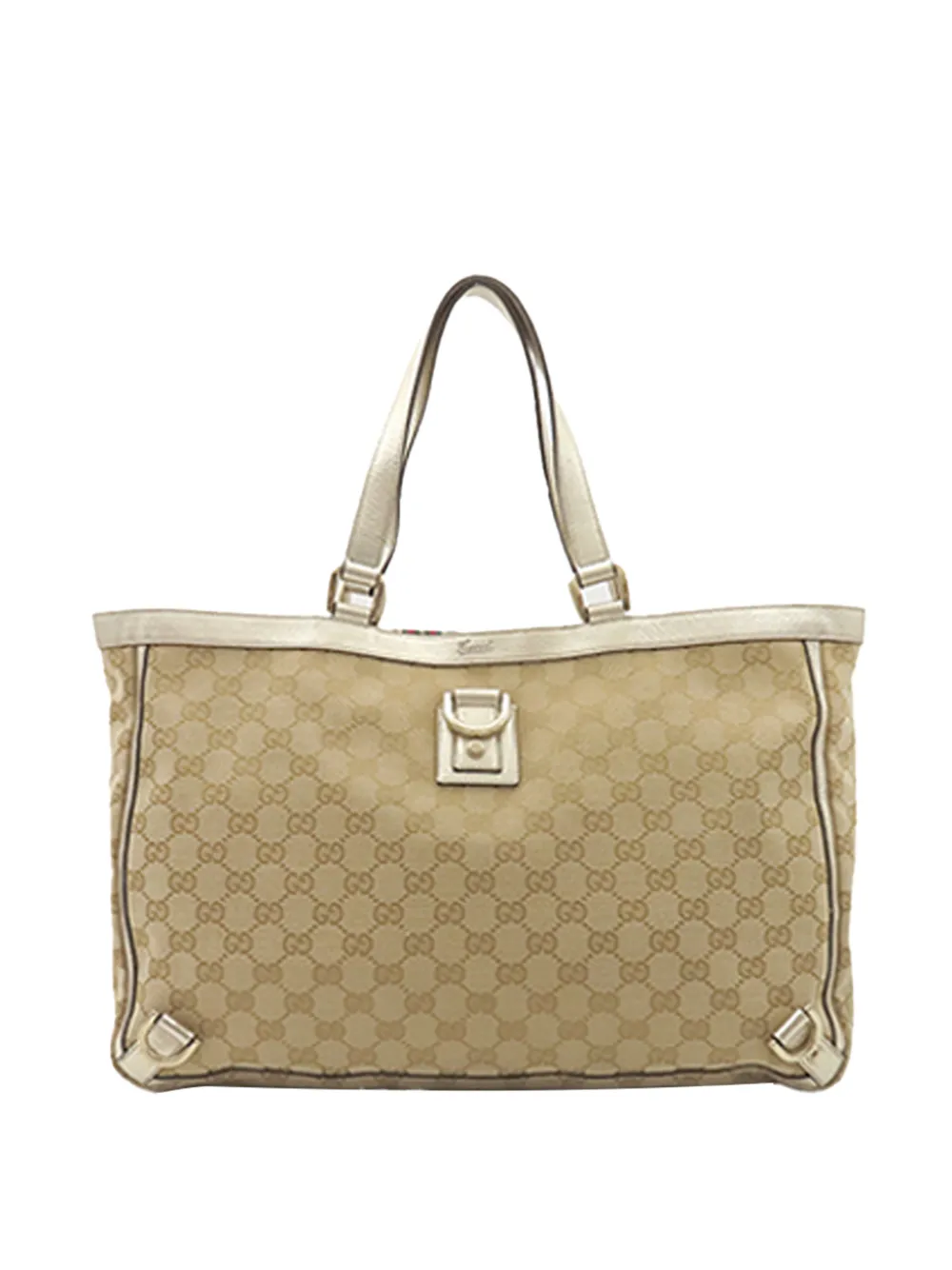 Gucci Pre-Owned 2000-2015 GG Canvas Abbey D Ring tote bag - Toni neutri