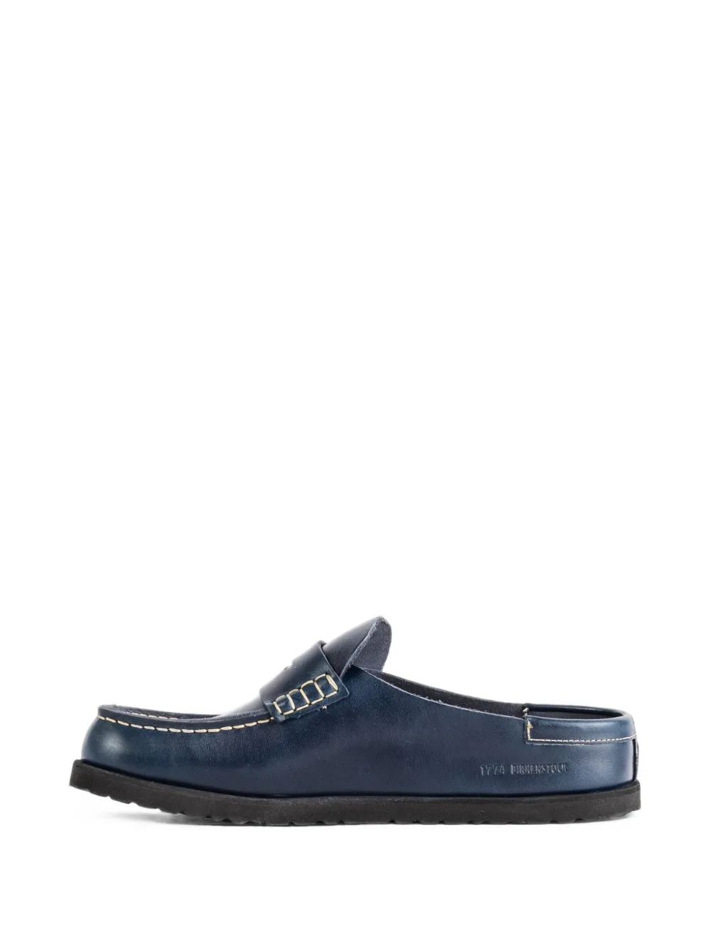 BIRKENSTOCK 1774 Naples leren muiltjes Blauw