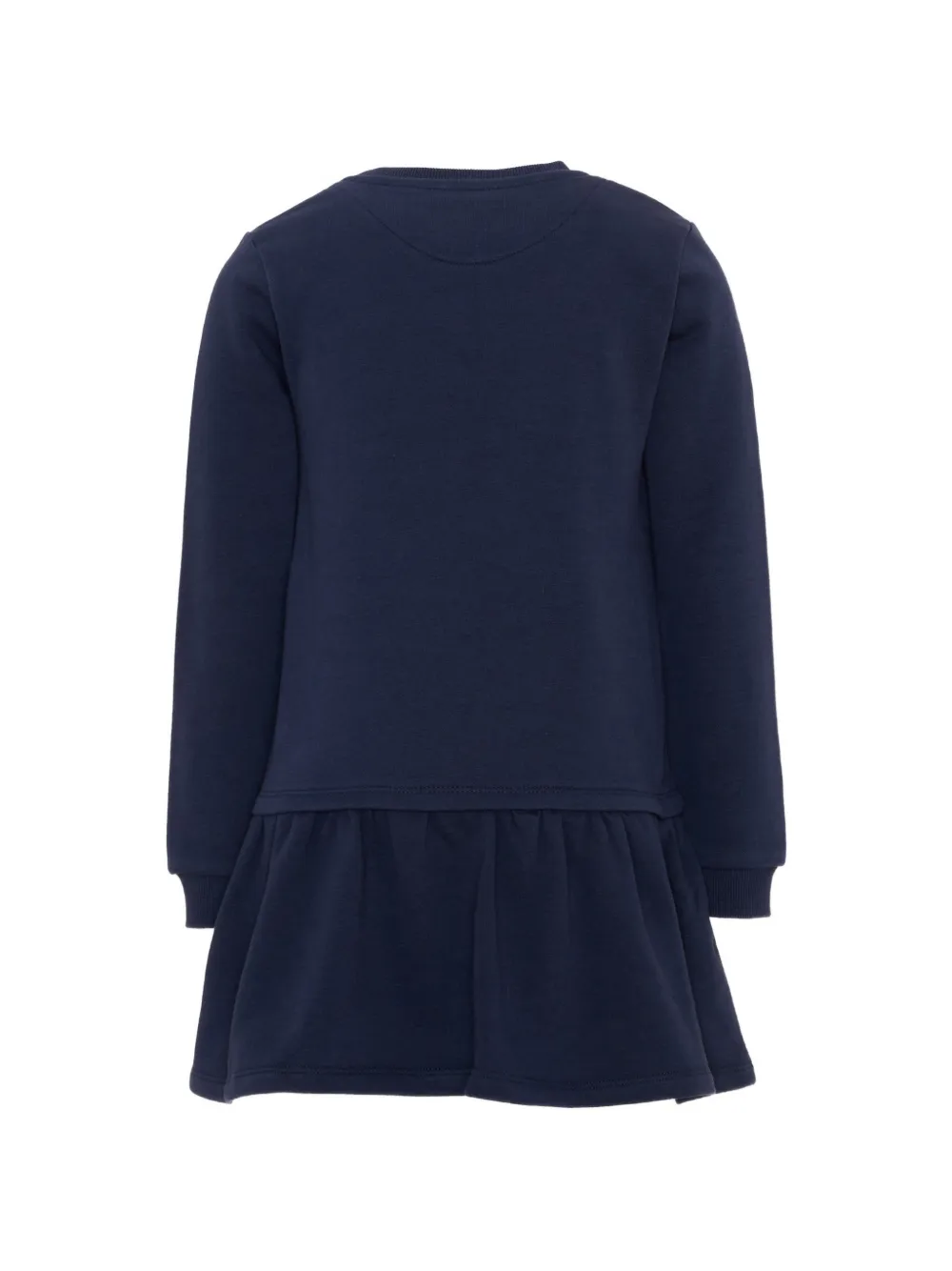 TRUSSARDI JUNIOR Jurk met geborduurd logo Blauw