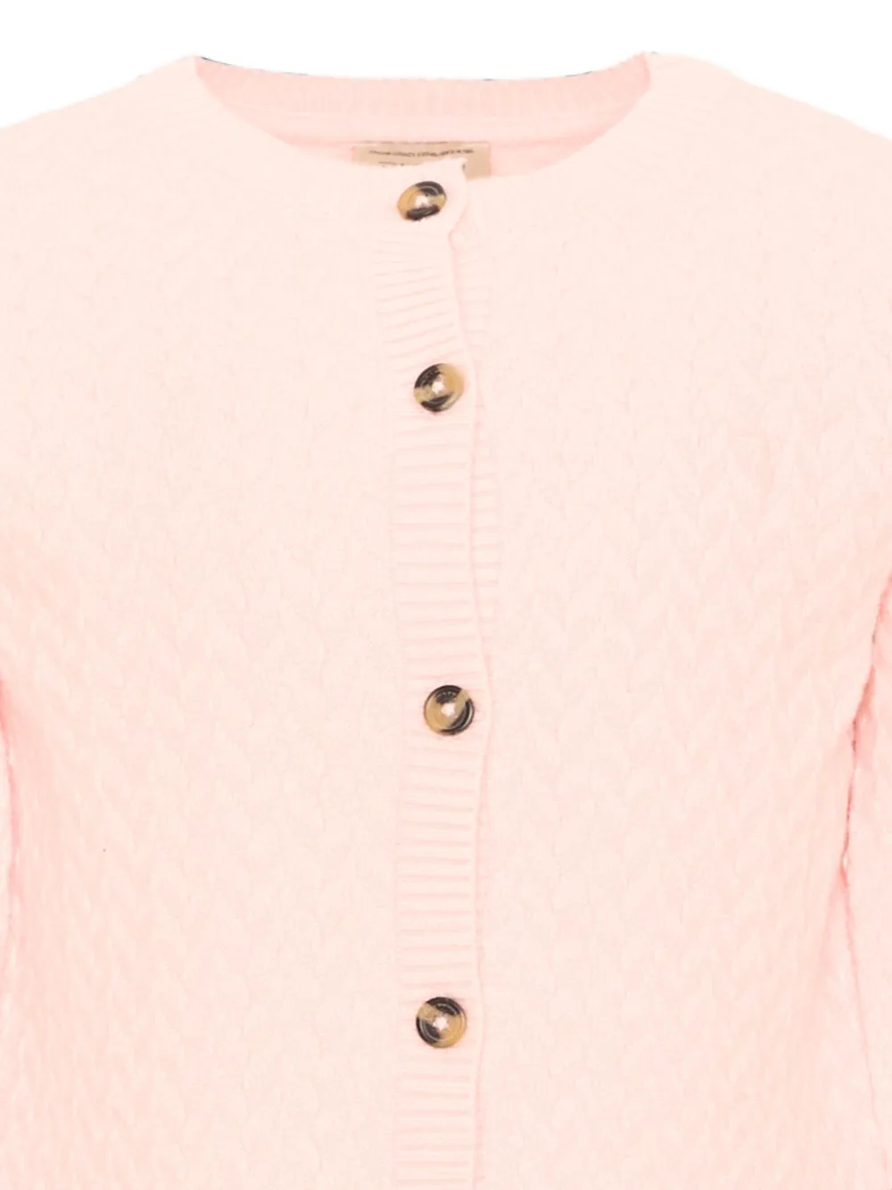 TRUSSARDI JUNIOR Kabelgebreid vest Roze