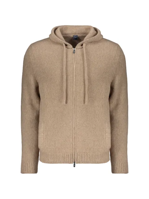 Fedeli zip-up cashmere hoodie