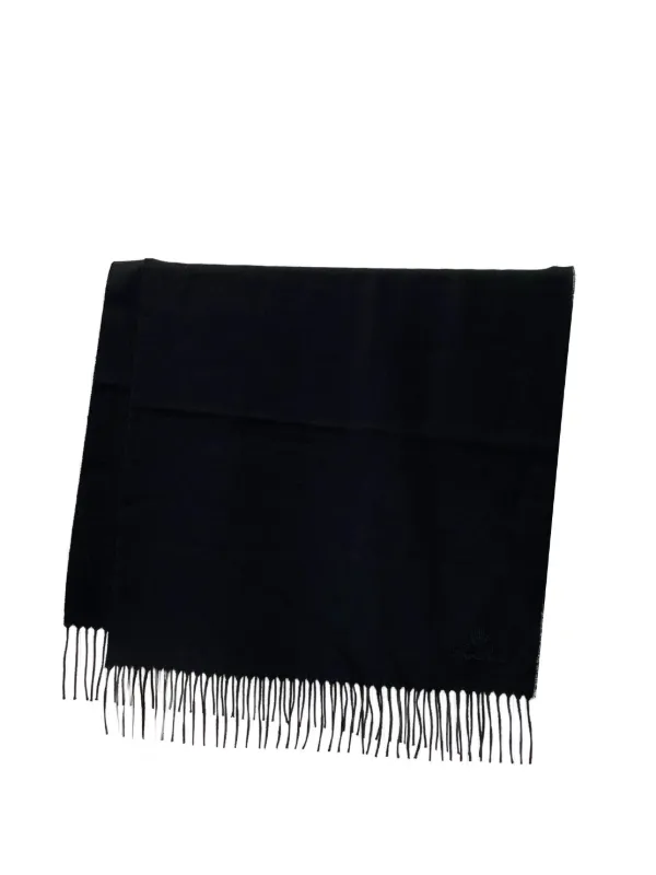 Loro Piana Leggera Grande Unita Scarf in Black