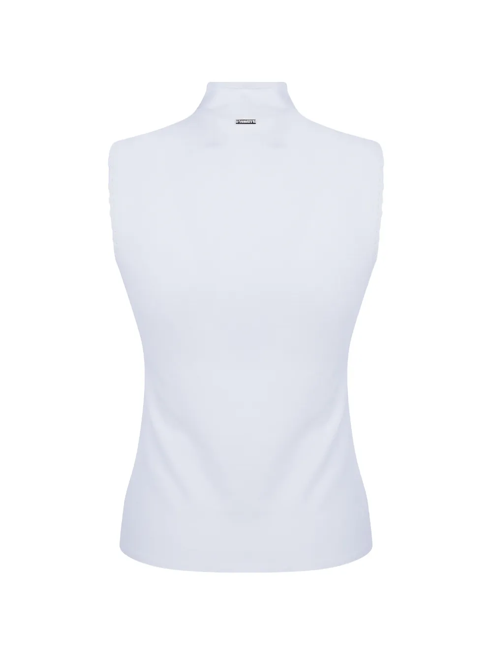 TWINSET Gebreide top met gehaakte details Wit