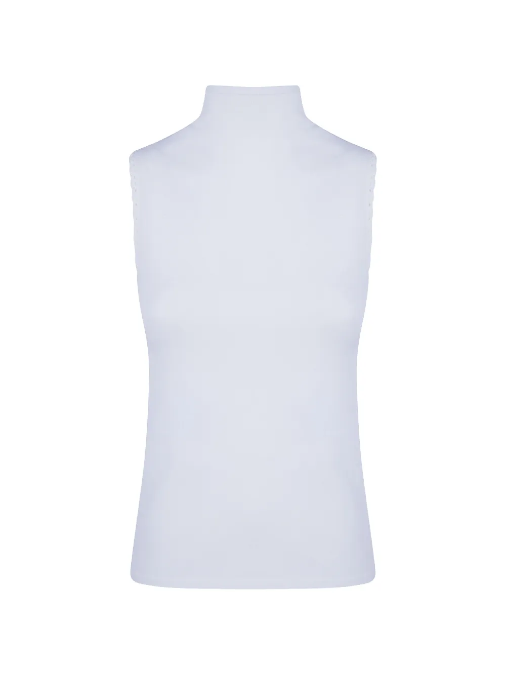 TWINSET Knitted top with crochet details - Bianco