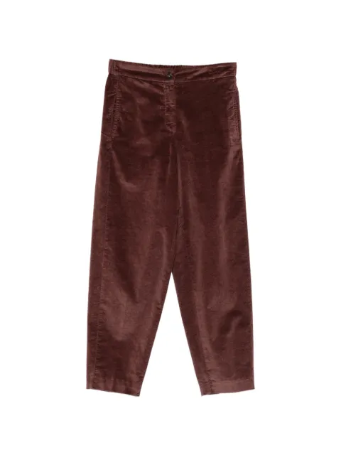 19.61 MILANO pantalones capri con efecto de pana