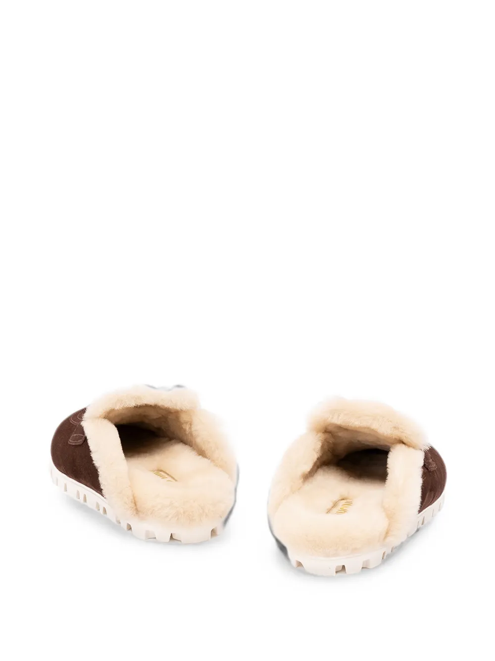 Miu logo-plaque mules Bruin