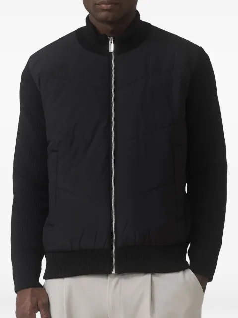 MAUVAIS quilted panelled jacket