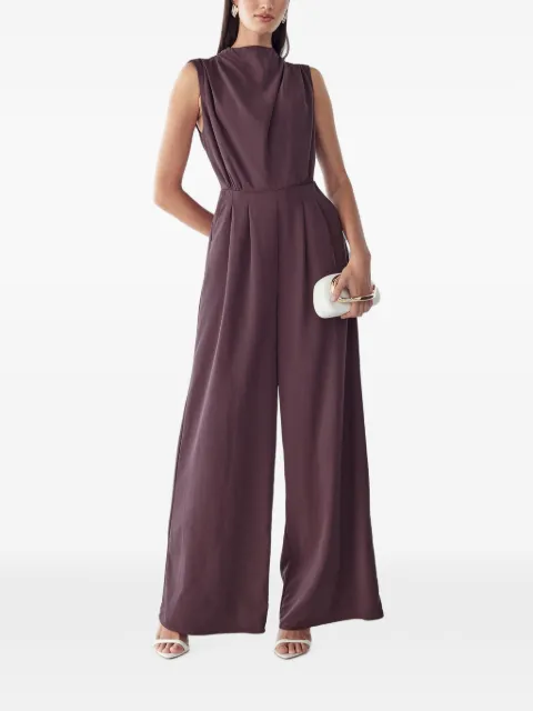 BWLDR draped sleeveless jumpsuit