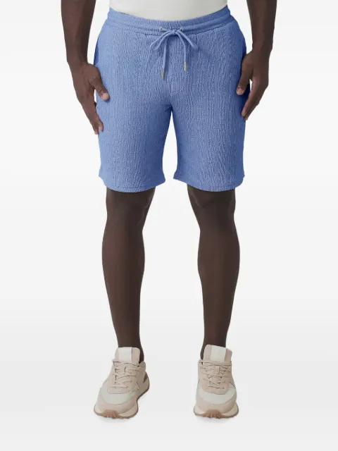 MAUVAIS textured drawstring shorts