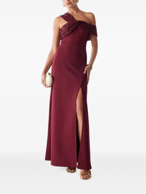 BWLDR vestido largo Trisha