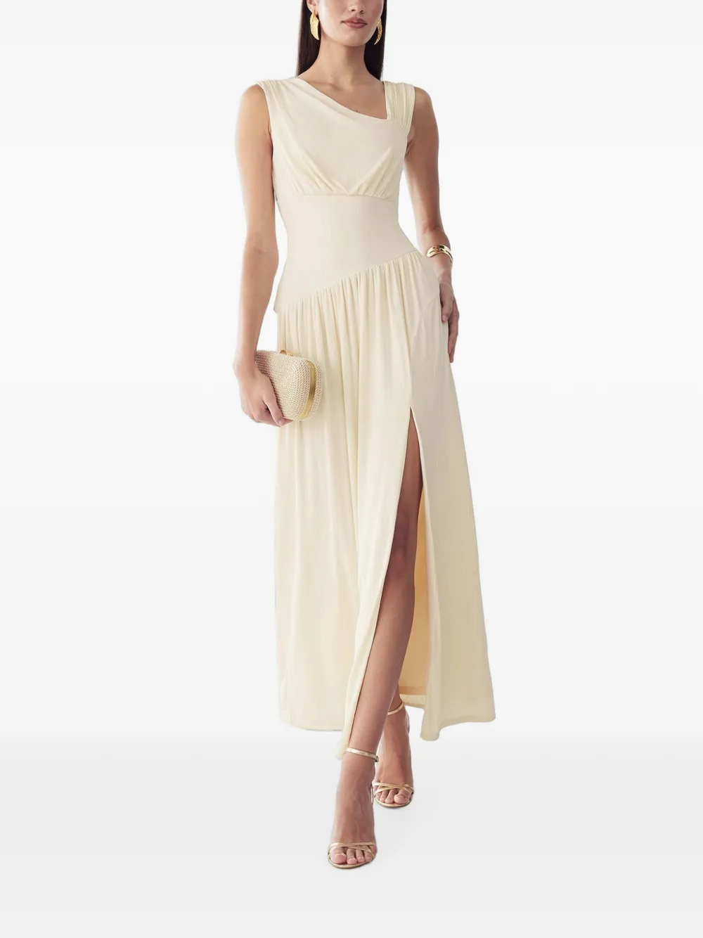 BWLDR pleated maxi dress
