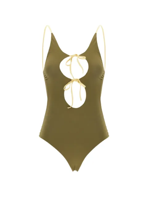 Maison Anami traje de baño reversible con aberturas