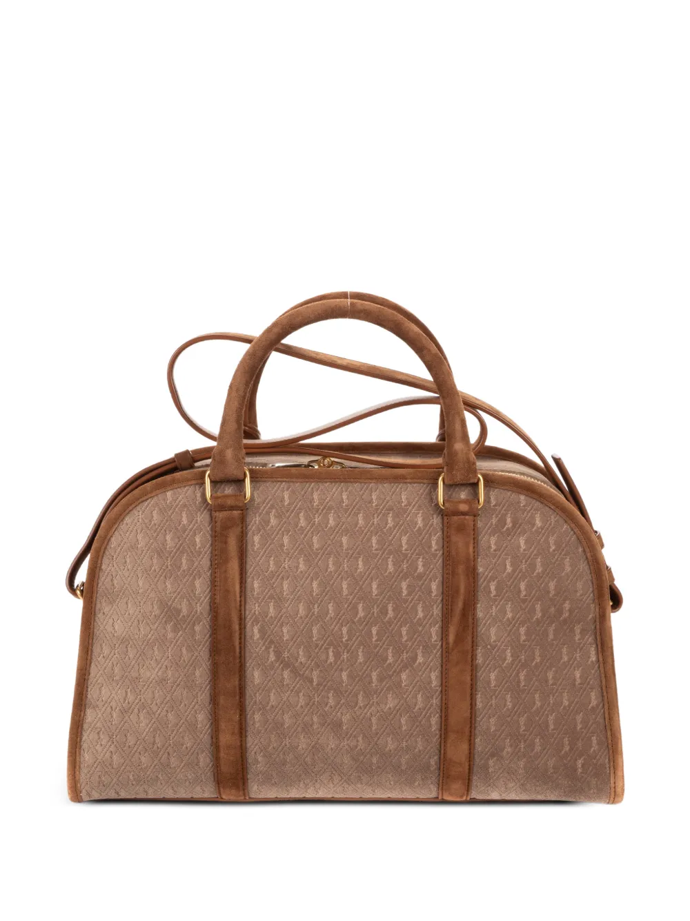 Saint Laurent Pre-Owned Le Monogramme duffle bag - Brown