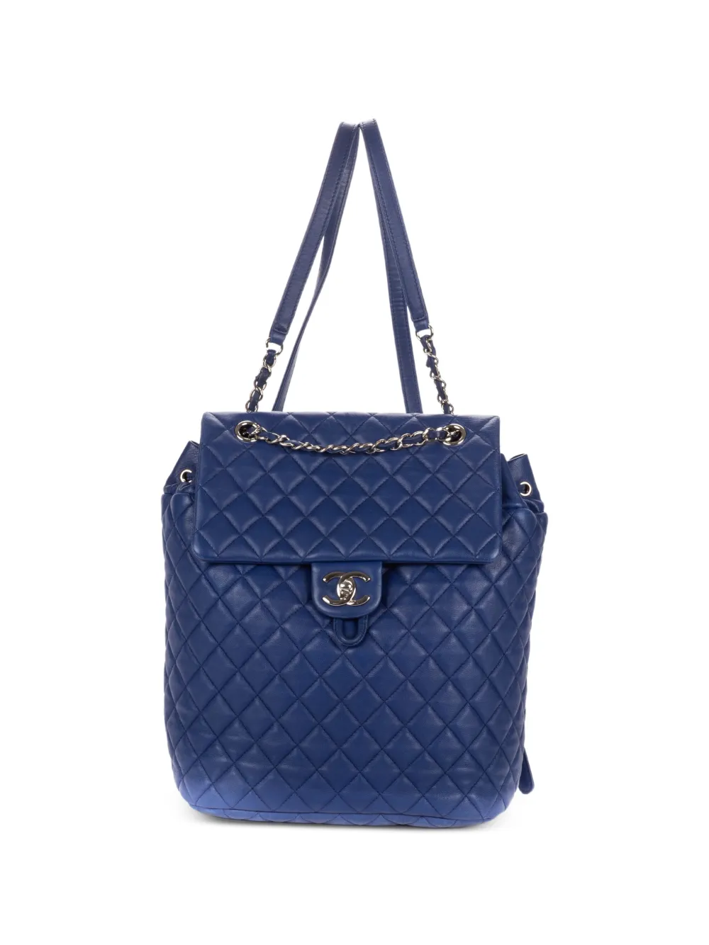 CHANEL Pre-Owned large Urban Spirit quilted backpack - Blue
