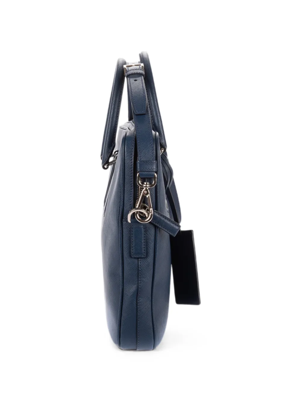 Prada Pre-Owned サフィアーノレザー ビジネスバッグ | ブルー