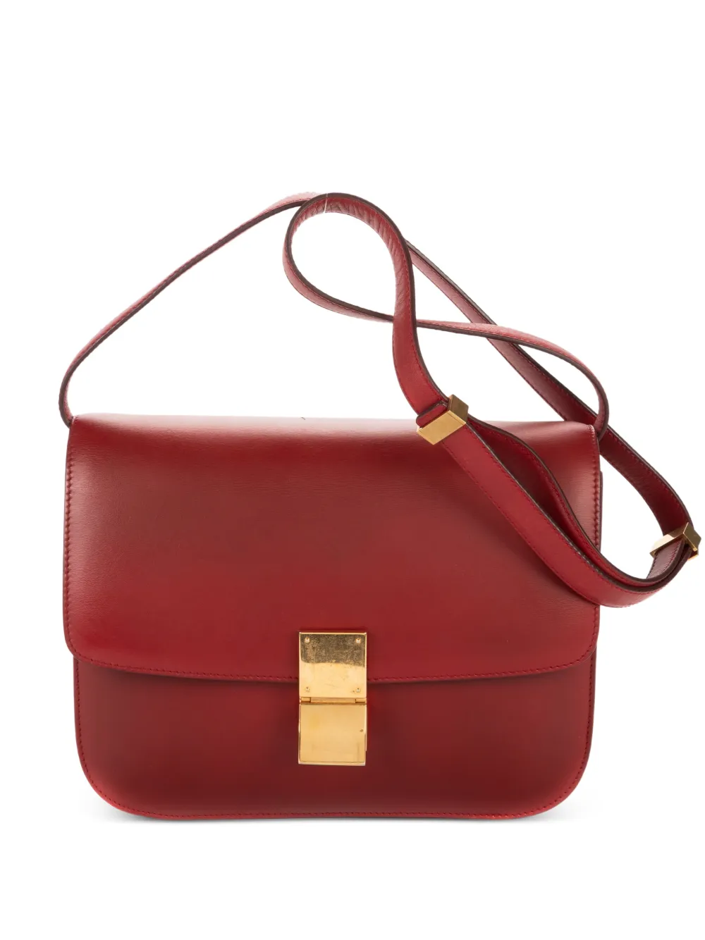 Celine Pre-Owned medium Classic Box crossbody bag - Red