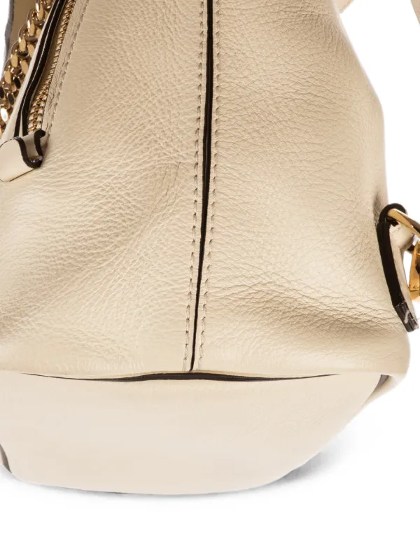chloe faye mini backpack off white Suede Calfskin 1587498  FASHIONPHILE Smooth calfskin and suede backpack in abstract off Leather Faye Small
