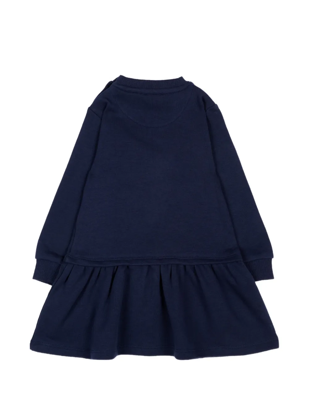 TRUSSARDI JUNIOR Jurk met geborduurd logo Blauw