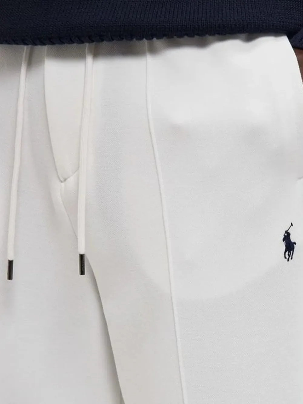 Polo Ralph Lauren logo-embroidered side-stripe track pants Wit