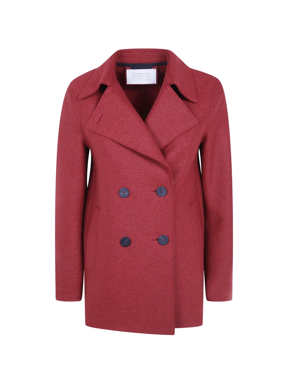 Harris Wharf London double-breasted wool coat - Rot