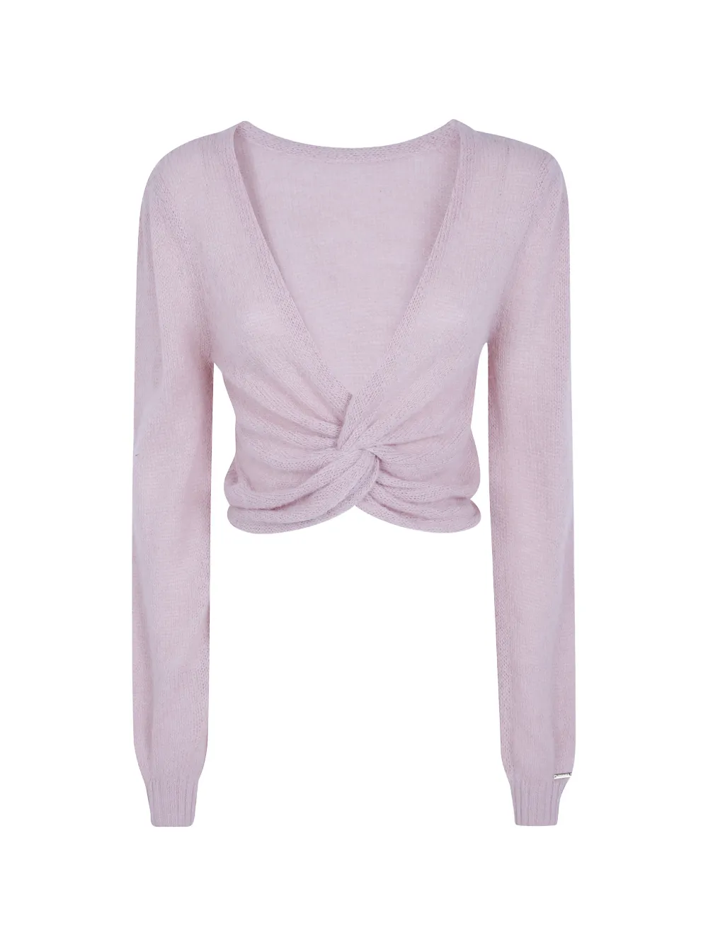 TWINSET dual-use knit shrug with criss-cross - Rosa