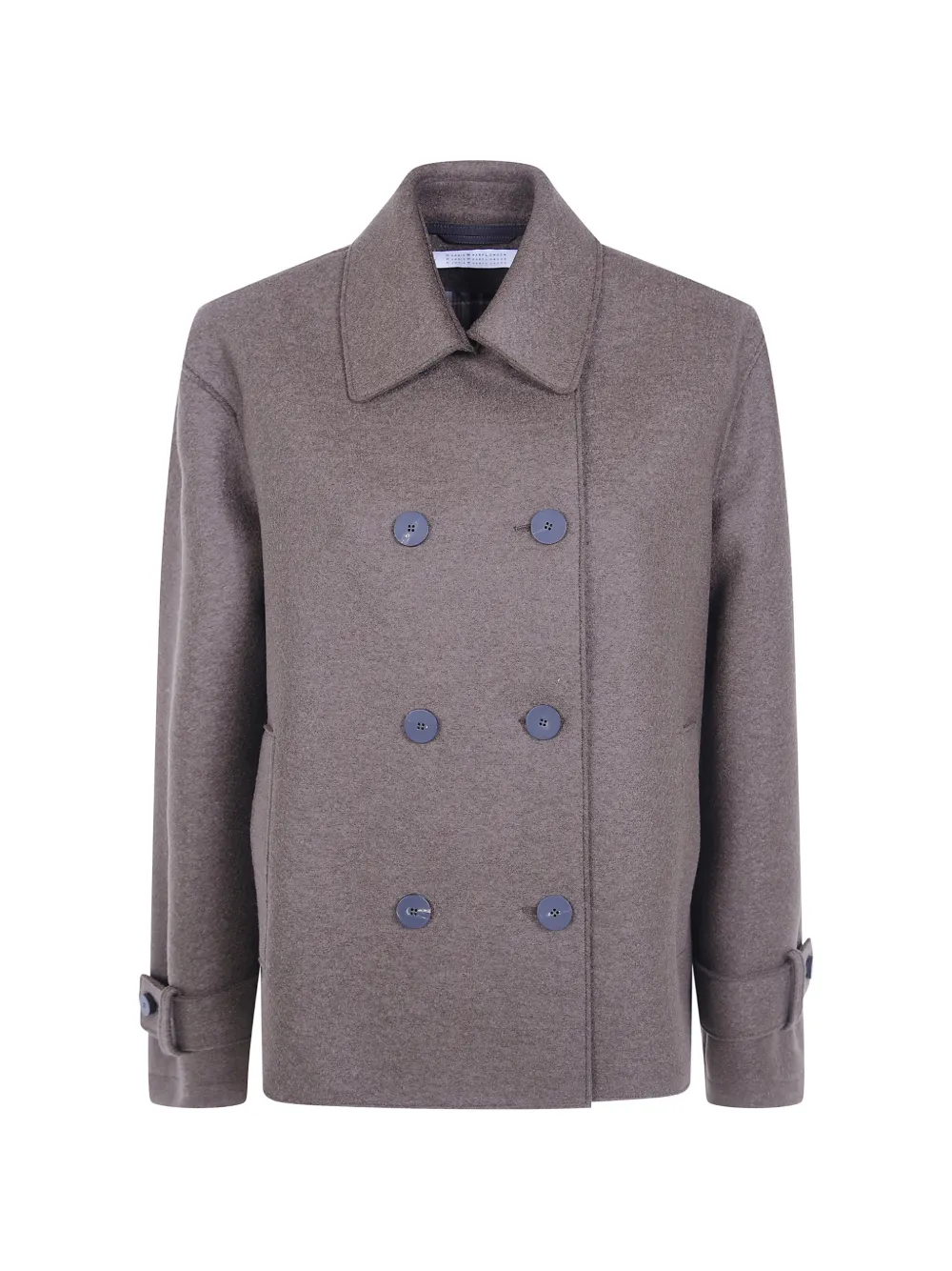 Harris Wharf London double-breasted wool coat - Braun