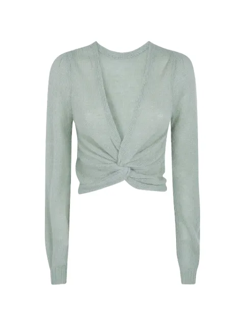 TWINSET suéter con detalle retorcido