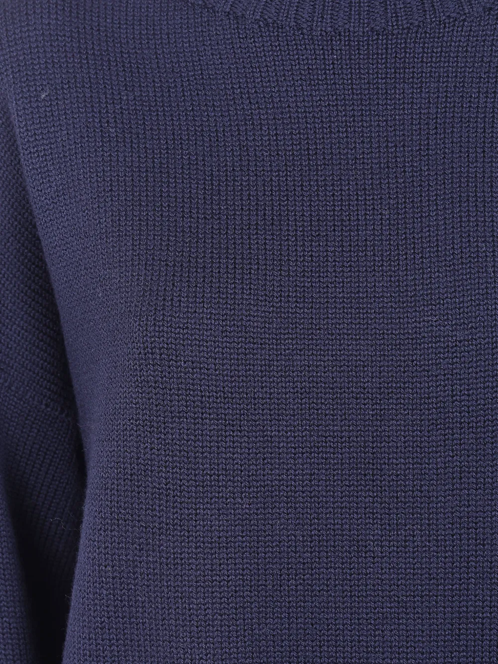 Drumohr Ribbed-knit High-neck Sweater in Blue, view 3